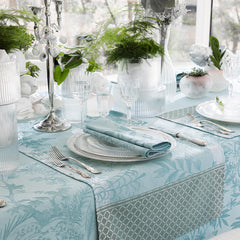 Jardin d'Eden Blue Cotton
