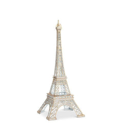 Eiffel Tower-White and Gold: Large