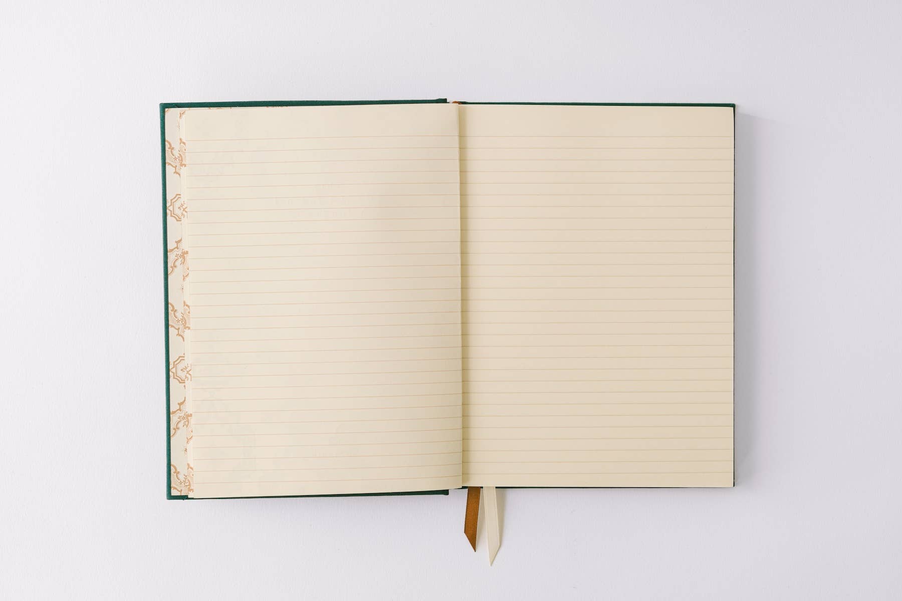 Golden Thistle Bookcloth Hardcover Notebook