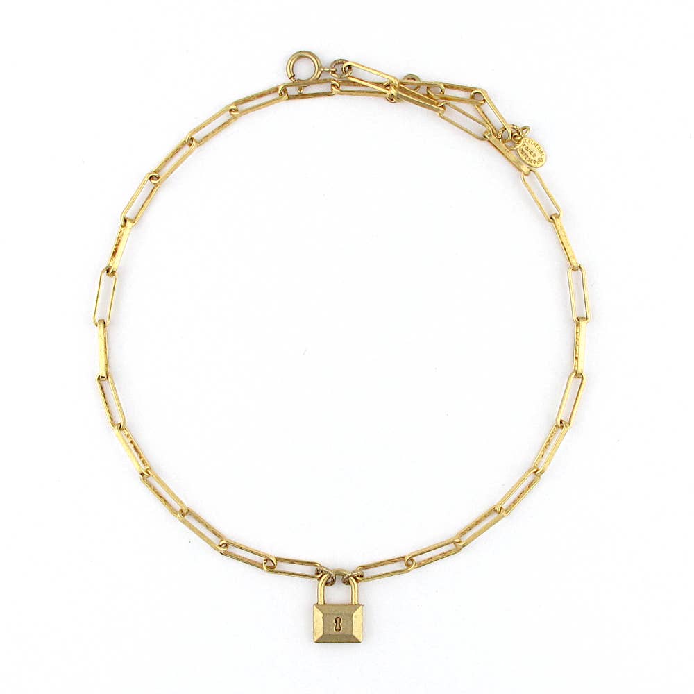 Ava Lock Necklace