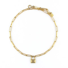 Ava Lock Necklace