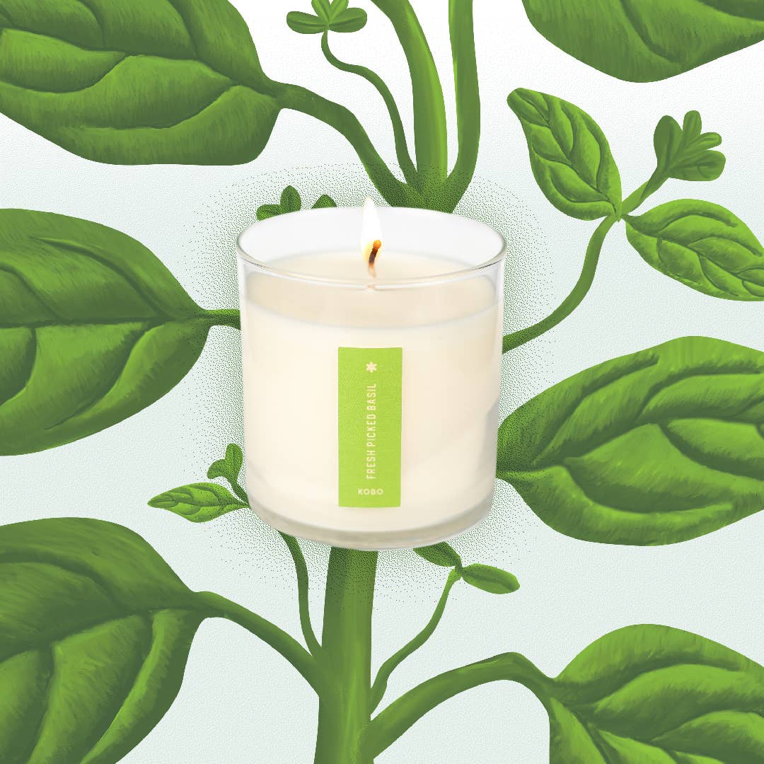 Fresh Picked Basil - Plant the Box Candle - 9oz.