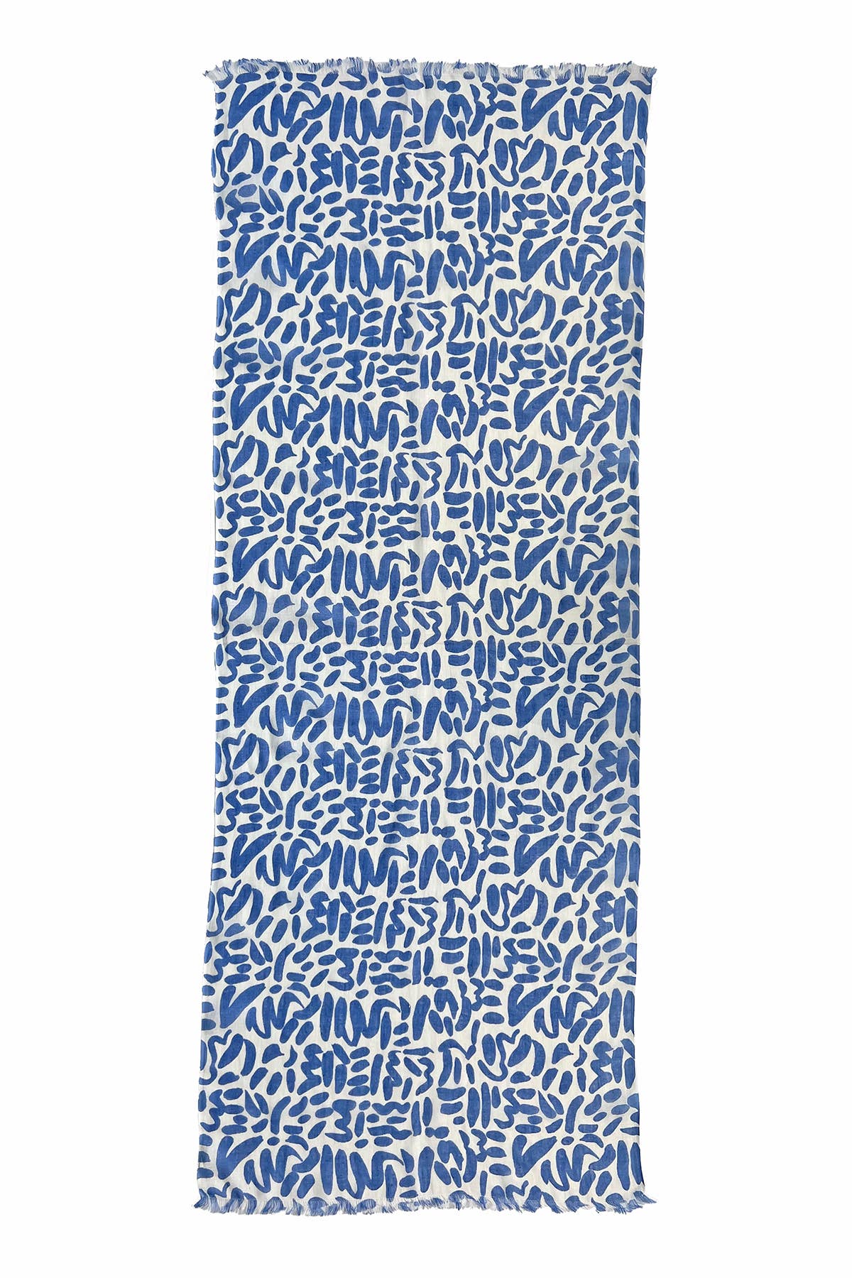 Blue Sonnet Periwinkle Linen Scarf