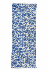 Blue Sonnet Periwinkle Linen Scarf