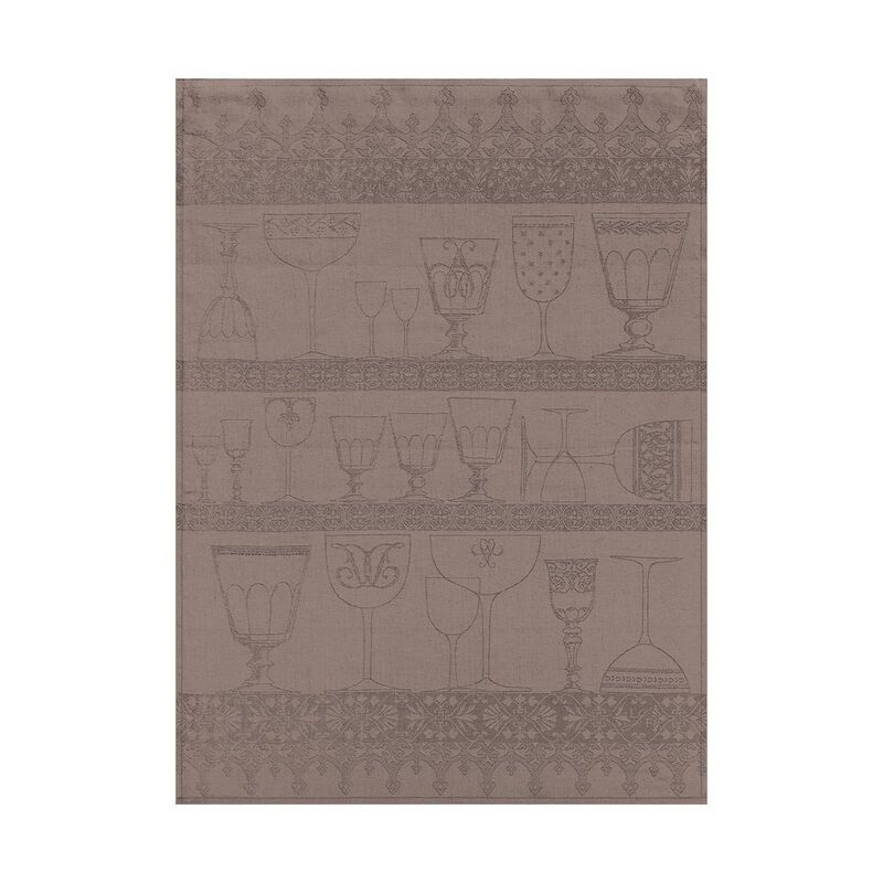 Cristal Linen Black Pepper Towel