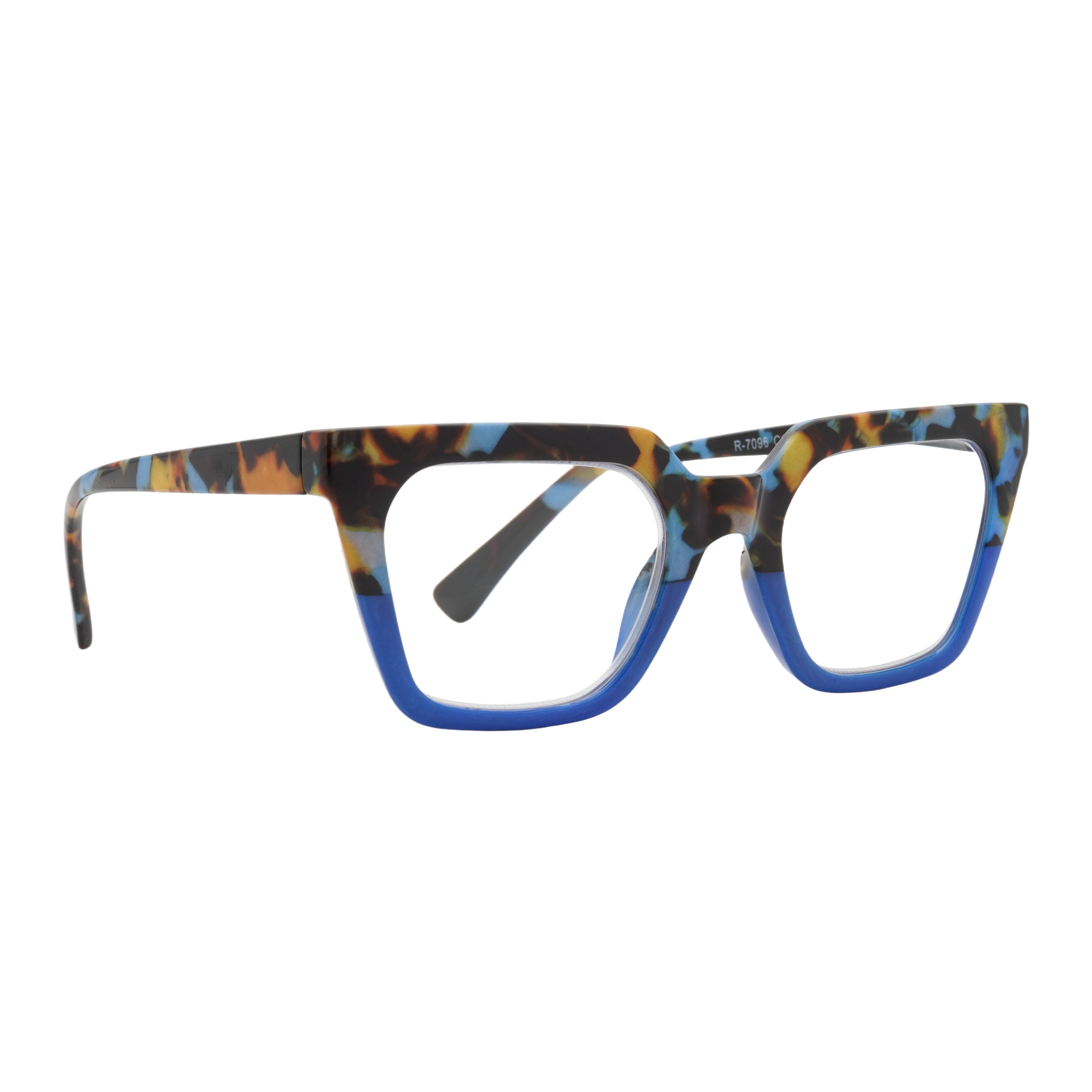 CAMILLE | Tortoise | Blue: 1.50