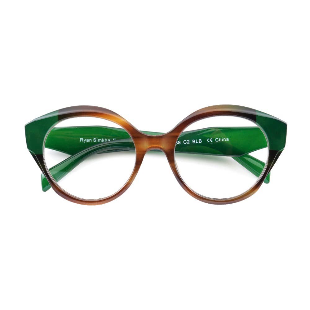AVERY | Brown | Green | Blue Light: 2.50