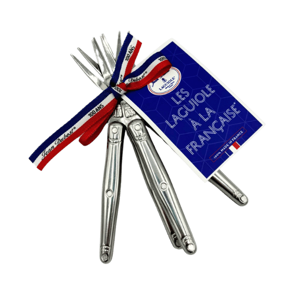 Cocktail Forks Stainless Steel Set of 4 - Jean Dubost