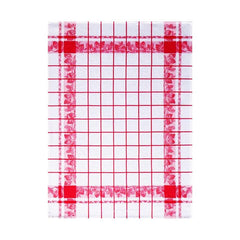 Fraises Red and White Tea Towel