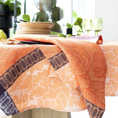 Escapade Tropical Orange Linen