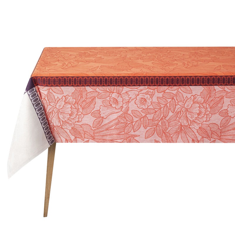 Escapade Tropical Orange Linen
