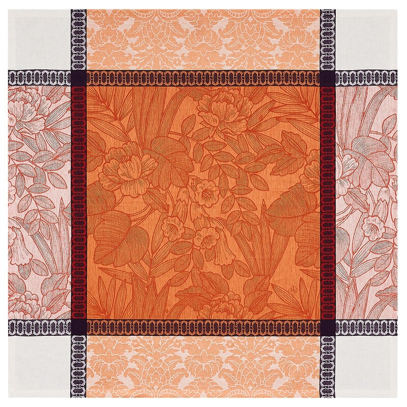 Escapade Tropical Orange Linen