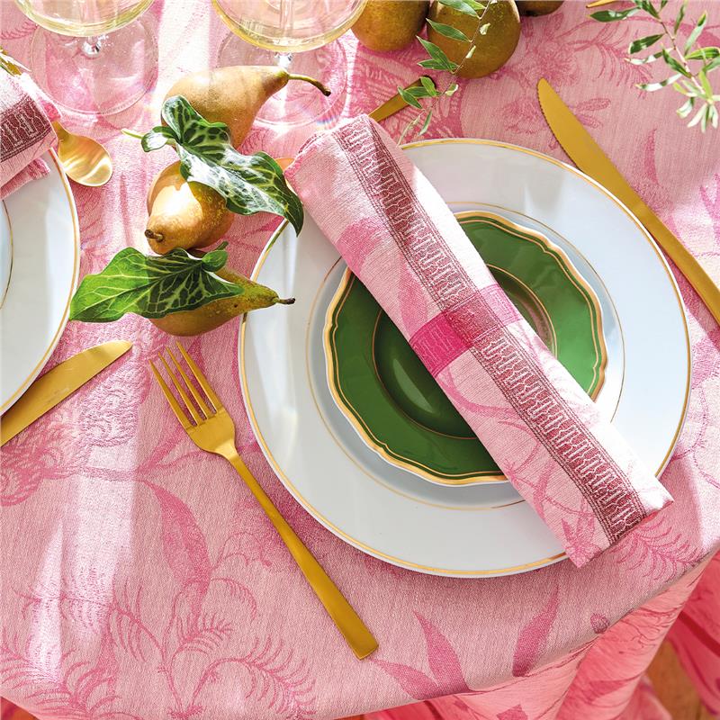 A L'Orangerie Pink Linen