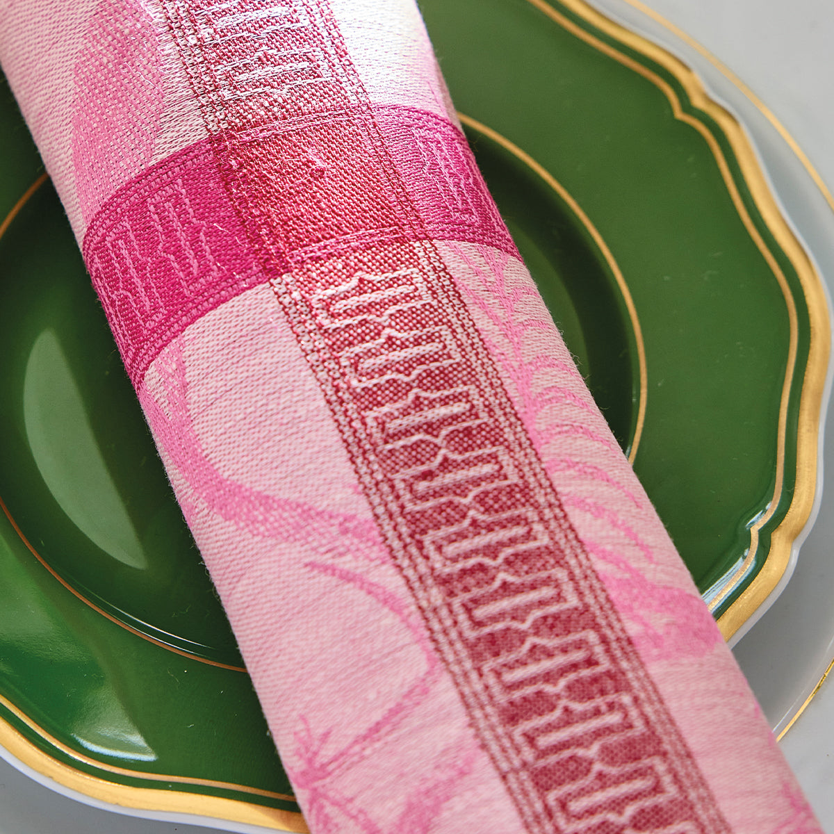 A L'Orangerie Pink Linen