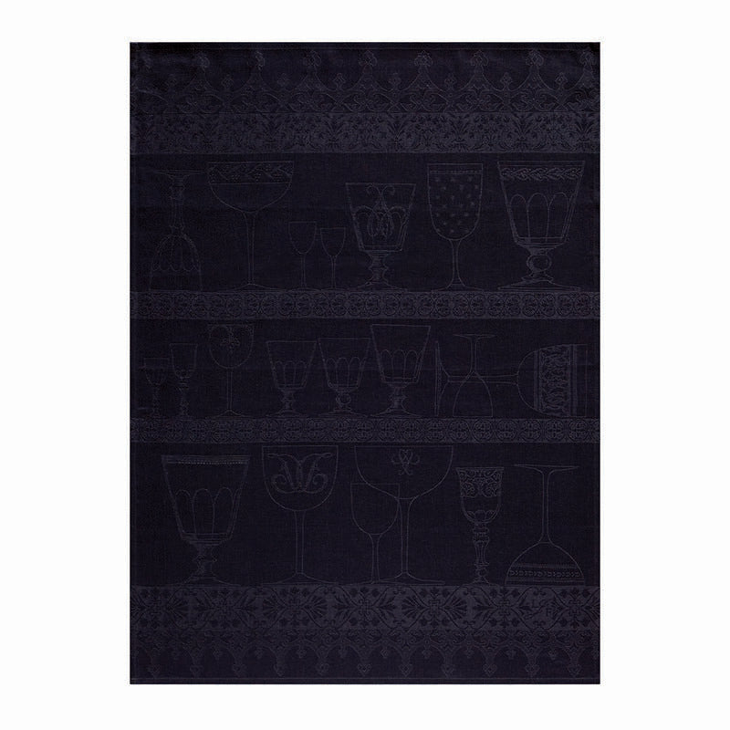 Cristal Linen Dark Grey Towel