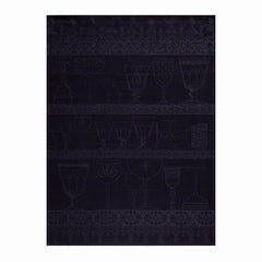 Cristal Linen Dark Grey Towel