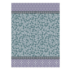 Cerises Blue Towel