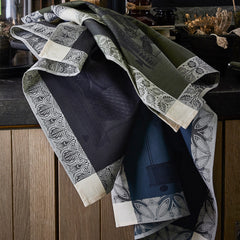 Curiosites Animales Blue Towel