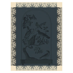 Curiosites Animales Blue Towel
