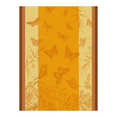 Jardin des Papillons Orange Towel